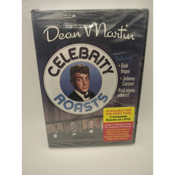 The‎ Dean Martin Celebrity Roasts DVD Bob Hope and Johnny Carson Brand Sealed - Picture 1 of 5